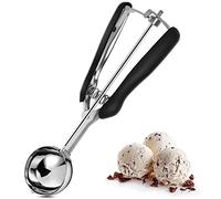 DMZK Cucharas de Helado, Cuchara Helado Bola de Acero Inoxidable, Sacabolas de Helado Fabricante de Bolas de Hielo para Helado, Melón, Albóndigas, Pasteles, Masa, Arroz