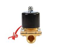 DN15 1/2 '' de latón Válvula electromagnética eléctrica con dos vías posiciones for el agua/aceite gas Control de gasóleo agua
