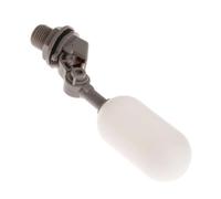 DN15 Adjustable 1/2" Floating Auto Fill Valve Automatic Fill Tank Water Level Control 1/2" Thread Plastic Float Ball Valve