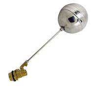 DN15 DN20 DN25 Cold and Hot Water Tank Liquid Level Metal Float Valve Body brass toilet valve(DN20)