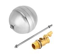 DN15 G1 / 2 Brass Water Sensor Float Ball Valve | Stainless Steel Float for Liquid Level Switch | Level Sensor/Water Tank/Pipeline Flow Control