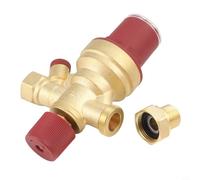 DN15 - Válvula reductora ajustable de 1/2 pulgada con filtro integrado, prevención de reflujo y función automática de reabastecimiento de agua - Regulador de presión de cobre