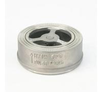 DN40 1-1/2" válvula de retención oblea acero inoxidable 304 unidireccional sin retorno