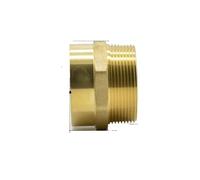 DN50 G 2" BSPP Male x 54mm Weld Socket Brass Pipe Fitting Coupler Water Gas Oil