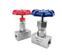 DN6 DN10 DN15 DN20 DN25 Stainless Steel Needle Valve Female Thread Instrumentation J13W-160P Globe Valves M12*1.5 M20*1.5(M16)