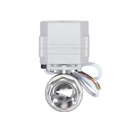 DN8-25 1/4 ''-1'' válvula de bola proporcional tipo V SS304 válvula moduladora en forma de V 4-20mA 0-5V 0-10V señal de entrada(DN8,BSP_OC OUTPUT PWM_4-20MA SIGNAL)