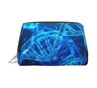DNA Chain - Organizador de maquillaje para fotos, bolsa de aseo para viajes, para cosméticos, cuidado de la piel, accesorios, White, Talla única, Neceser