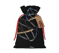 Dna Chain Photoes 1 bolsa de material duradero de 4.7 x 6.9 pulgadas con cordón para regalo elegante de Halloween