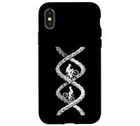 DNA Cycling Lover - Cadena de bicicleta para ciclista, bicicleta de montaña Carcasa para iPhone X/XS