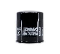 DNA Filtro de Aceite para Motocicleta compatible con determinados Modelos Honda, Kawasaki & Yamaha, Filtro Premium de Alto Rendimiento para Aceites Sintéticos y Convencionales PN: DNA-303