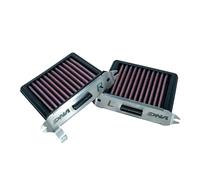 DNA Filtro de Aire Deportivo de Alto Rendimiento Compatible para Triumph Bonneville Bobber 1200 (17-25) con 34.74% Flujo de Aire Incrementado PN: P-TR12CR21-01