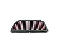DNA High Performance Filters Filtro de aire compatible con Honda CBR 650 RA (19-26) con flujo de aire aumentado en un 27.93% y 98-99% de e filtración PN: P-H65S19-01