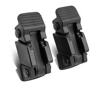 DNA MOTORING HOODL-JW97 Par de cierres para capó (negro) [para Jeep Wrangler TJ 97-06]