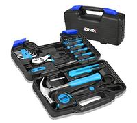 DNA MOTORING - Kit de herramientas portátil, 39 piezas, color rojo
