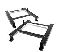 DNA MOTORING SBK-LM-CCV97C5 - Par de soportes de montaje para asiento de cubo de carreras compatibles con Corvette 97-04, color negro