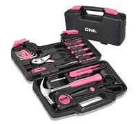 DNA MOTORING TOOLS-00009 - Juego de herramientas de 39 piezas para el hogar, reparación general, kit de herramientas de mano, estuche de almacenamiento para el hogar, garaje, oficina, dormitorio