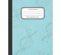 DNA-Themed Science Composition Notebook - College Ruled | 120 Lined Pages: Light Blue Genetic Design | Journal for Students, Scientists, and Biology ... Research, Lab, Sketching, or Everyday Notes