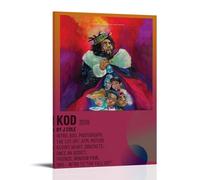 DNANNWOGF J Cole KodPoster - Lienzo decorativo para pared para sala de estar, dormitorio, sala de juegos, oficina, decoración de dormitorio familiar, imagen fotográfica, 60 x 90 cm, estilo marco