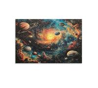 DNAVSOETR Cosmic Galaxy Cuadro En Lienzo Cuadros Decorativos Pinturas Murales Cuadros Modernos Impresiones Lienzo Para Dormitorio Salon Poster 08x12inch(20x30cm)