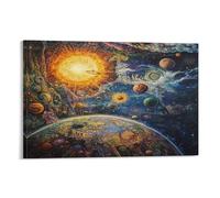 DNAVSOETR Cosmic Galaxy Cuadro En Lienzo Cuadros Decorativos Pinturas Murales Pintura Poster Impresiones Lienzo Para Dormitorio Salon Poster 20x30inch(50x75cm)