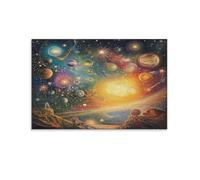 DNAVSOETR Cosmic Galaxy Cuadro En Lienzo Cuadros Decorativos Pinturas Murales Pintura Poster Impresiones Lienzo Para Salon Dormitorios Comedor Pasillo 20x30inch(50x75cm)