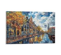 DNAVSOETR Venice Water City Cuadro En Lienzo Cuadros Decoracion Pinturas Murales Cuadros Modernos Impresiones Lienzo Para Salon Dormitorios Comedor Pasillo 20x30inch(50x75cm)