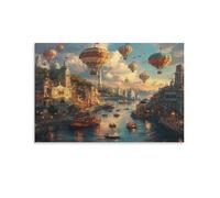 DNAVSOETR Venice Water City Cuadro En Lienzo Cuadros Decorativos Pinturas Murales Cuadros Modernos Impresiones Lienzo Para Sala De Estar Decoración Dormitorio 08x12inch(20x30cm)