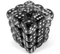 DND Dice Set-Chessex D&D Dice-12mm Translucent Smoke and White (Importación USA)