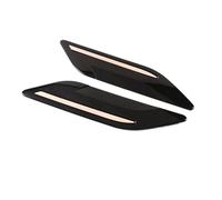 DNDJJM 1 par de molduras de Salida de Aire del capó del Coche, Color Negro Brillante, compatibles con Land Rover Range Rover Evoque 2020-2022, Accesorios Exteriores.(Rose Gold)