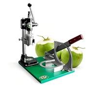 DNEPEI Máquina abridora de Cocos fácil de Limpiar, Fabricada en Acero Inoxidable SUS304 Resistente a la oxidación y Nailon; Cortador Manual Duradero para Obtener Agua de Coco Fresca. IT-MCP1