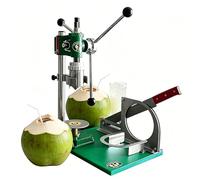 DNEPEI Máquina abridora de Cocos fácil de Limpiar, Fabricada en Acero Inoxidable SUS304 Resistente a la oxidación y Nailon; Cortador Manual Duradero para Obtener Agua de Coco Fresca. IT-MCP3