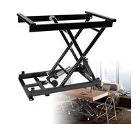 DNEPEI Plataforma de Trabajo para computadora, Escritorio, Elevador de Tijera electrónico, Plataforma elevadora eléctrica, Mesa de 60 kg, Altura Ajustable de 180-680 mm (7,1-26,7 Pulgadas)