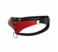DNGEON Cockring Jockstrap by MOB (rojo), rojo, talla única, Rojo, talla única
