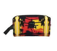 DngSer Bolsa de viaje grande para cosméticos, kit reutilizable de Dopp, bolsa de almacenamiento con impresión Apocalypse Now para artículos de tocador, maquillaje y accesorios