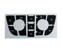 DNHGURW Adhesivo Coche Compatible con Buick para Excelle GT XT Calcomanías para Tablero Control De Clima CD MP3 Panel Accesorios para Auto(A)