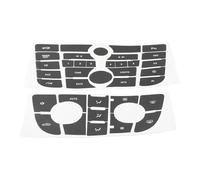 DNHGURW Adhesivo Coche Compatible con Vauxhall para Astra Piezas Interiores De Coche Tablero De Instrumentos CD Radio Audio Botón Reparación Juego De Pegatinas Accesorios