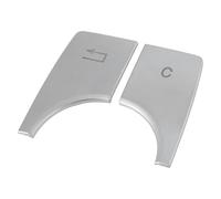 DNHGURW Adhesivo Coche Compatible con W246 2012 2013 2014 2015 2016 2017 2018 2019 Cubierta Embellecedora para Botones Multimedia Coche Consola Central Interior Cubierta Control Radio
