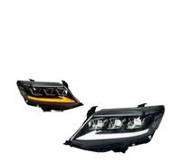 Dnhqknoaf Conjunto Faros Aelanteros Conjunto Faros Delanteros LED DRL Para TOYOTA FORTUNER 2012-2015 Luces LED Modificadas Coche(LHD)