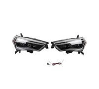 Dnhqknoaf Conjunto Faros Aelanteros Faro Delantero Con Intermitente Para Toyota 4Runner modelo Facelift 2014-2023 Conjunto Faro Delantero Izquierdo Derecho Con Luz Diurna DRL(LHD)