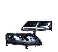 Dnhqknoaf Conjunto Faros Aelanteros Faros Delanteros LED Para A6, C5 Y C6 (2005-2011): Intermitente Dinámico, Luz Diurna, Bi-xenón.(2005-2008 No AFS Original Halogen)