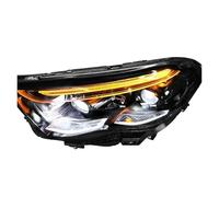 Dnhqknoaf Conjunto Faros Aelanteros Para Benz Clase E W213 W214 2016-2024 FarosDelanteros LED Completos E300 Faros Delanteros Señal DRL Lente Proyector Plug And Play(2023-2024 W214)