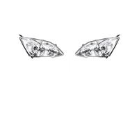 Dnhqknoaf Conjunto Faros Aelanteros Para CRV 2007-2011 Faros Delanteros Conjunto Faros Luces Automóvil Reemplazo Lámpara Parachoques Delantero Conjunto Luces Automóvil Completo(Left and Right)