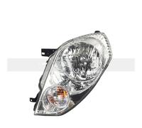 Dnhqknoaf Faros Delanteros Para Hafei Para Simbo 2006 2007 2008 Conjunto De Lámpara Delantera De Faro Montaje de faros(Left(with Bulb))