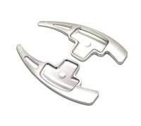 Dnhqknoaf Levas Cambio Extensión Para Benz Para ABE Para CLK Para SLK RM 2012-2015 Extensión De Palanca Cambio Volante Coche(Plata)