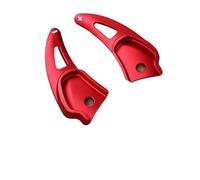 Dnhqknoaf Levas Cambio Extensión Para Dodge Para Cargador Para SRT 2015-2025 Cambio De Marchas Volante Coche Extensión Paleta(Red)