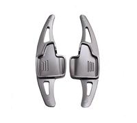 Dnhqknoaf Levas Cambio Extensión Para Ford Para Puma Para Ecosport Para Focus Para Titanio Para ST Para Wagon Para Kuga Para EcoBoost Paletas Cambio Marchas Rueda Coche(Gris)