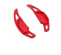 Dnhqknoaf Levas Cambio Extensión Para Toyota Para REIZ Para Levin Para Vios Para Yaris Para Zelas Para RAV4 Volante Automático Paleta De Cambio Trasero(Carbon Red)
