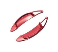 Dnhqknoaf Levas Cambio Extensión Para Volvo Para XC90 Para XC60 2018-2024 Volante Paleta De Cambio Aleación Aluminio(Red)