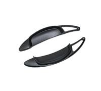 Dnhqknoaf Levas Cambio Extensión Para Volvo Para XC90 Para XC60 2018-2024 Volante Paleta De Cambio Aleación Aluminio(Negro)