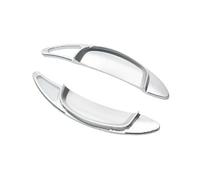 Dnhqknoaf Levas Cambio Extensión Para Volvo Para XC90 Para XC60 2018-2024 Volante Paleta De Cambio Aleación Aluminio(Plata)